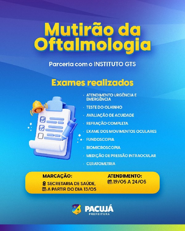 Mutirão da Oftalmologia